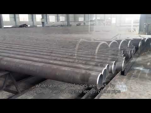 tubos de acero, máquina enderezadora de tubos de acero, caída de tubos de acero, método de instalación de pilotes de tubos de acero